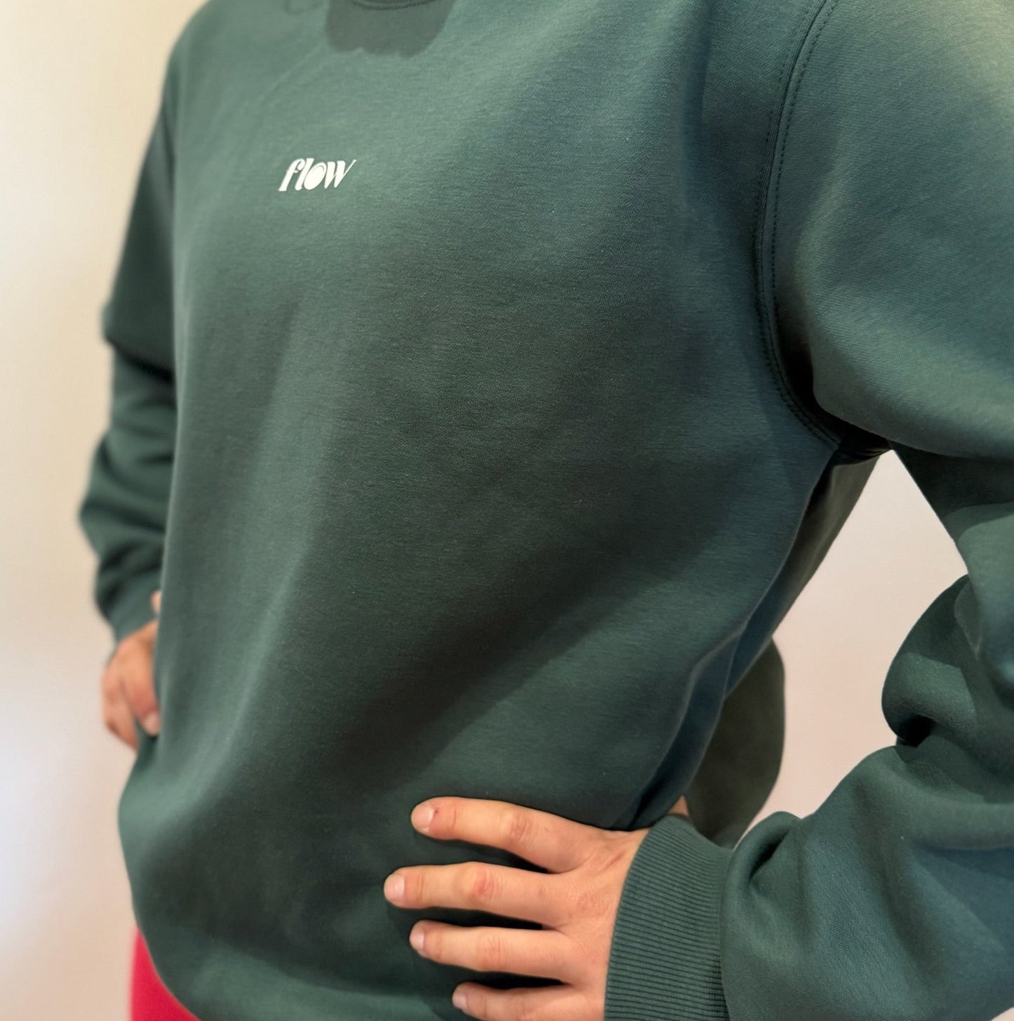 Sudadera Flow (Verde Oscuro)